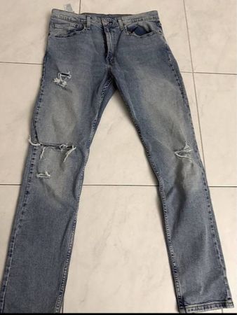 Levi's 501 Jeans, Used Look, Top Zustand, W34/L34, Vintage