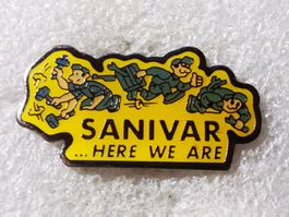 Ansteckpin 123: Sanivar here we are
