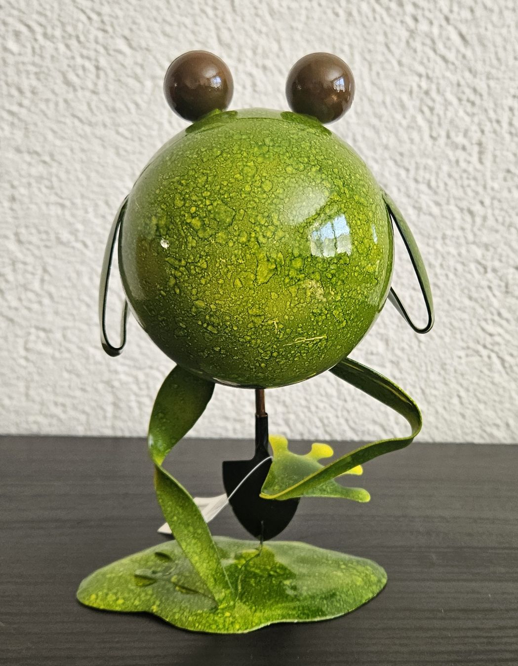 Migros Tutte le decorazioni: Frosch aus Metall  "Neu" – Nuovo e nell'imballaggio originale da Uster venduto da esko.swiss 2