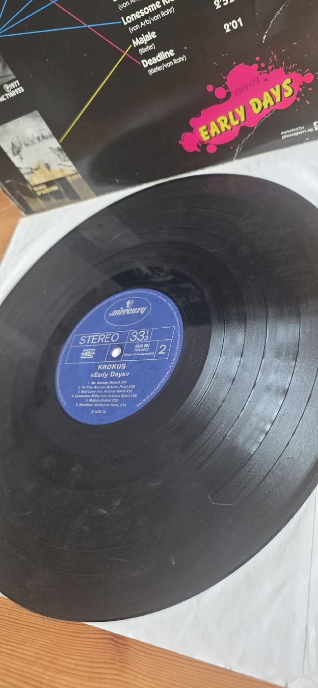 Dischi in vinile: Krokus - Early Days,Poor – Usato da Yvonand venduto da RF-VINYL 5