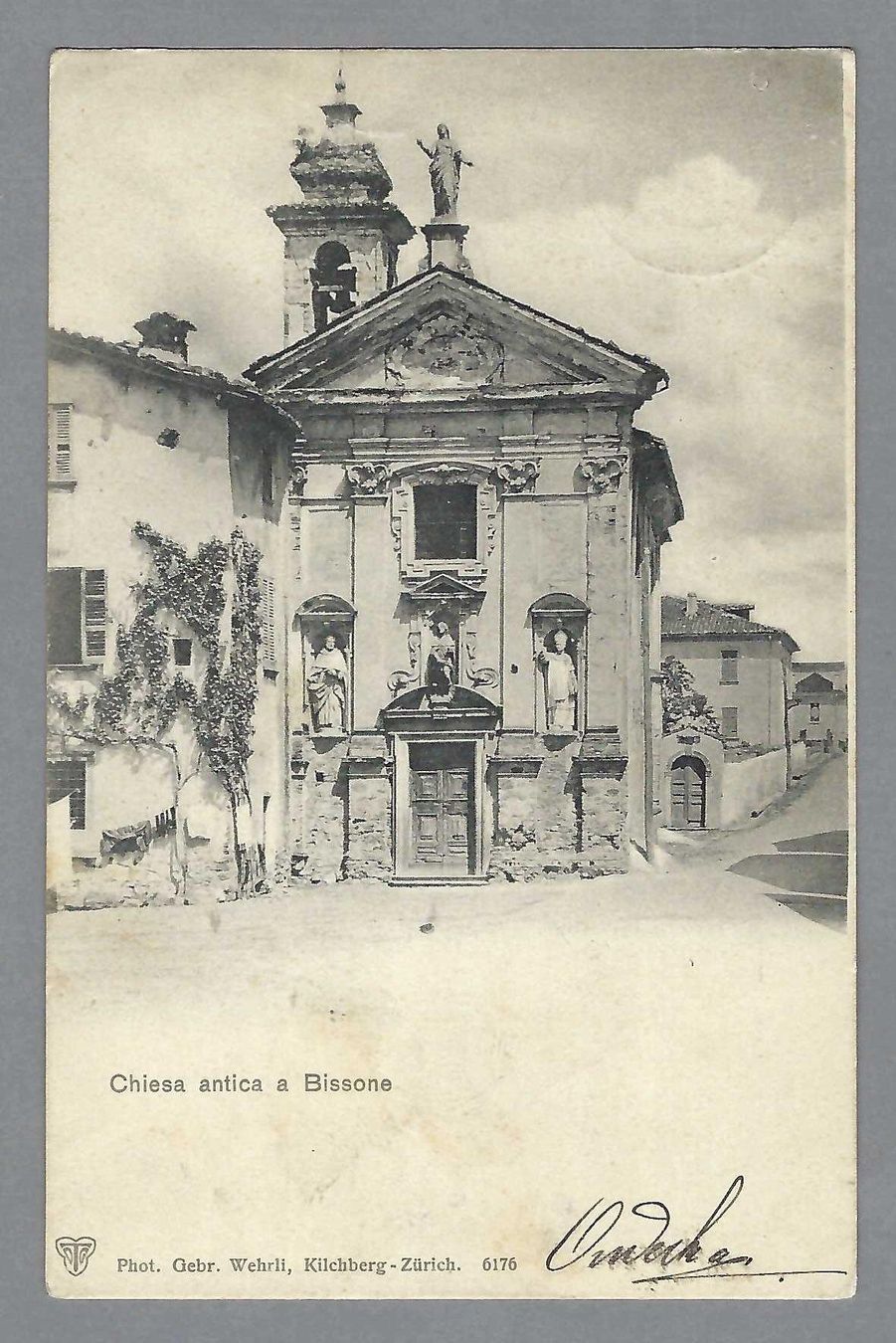 Cartoline postali: 1911, BISSONE – Usato da Pura venduto da ulisse1957