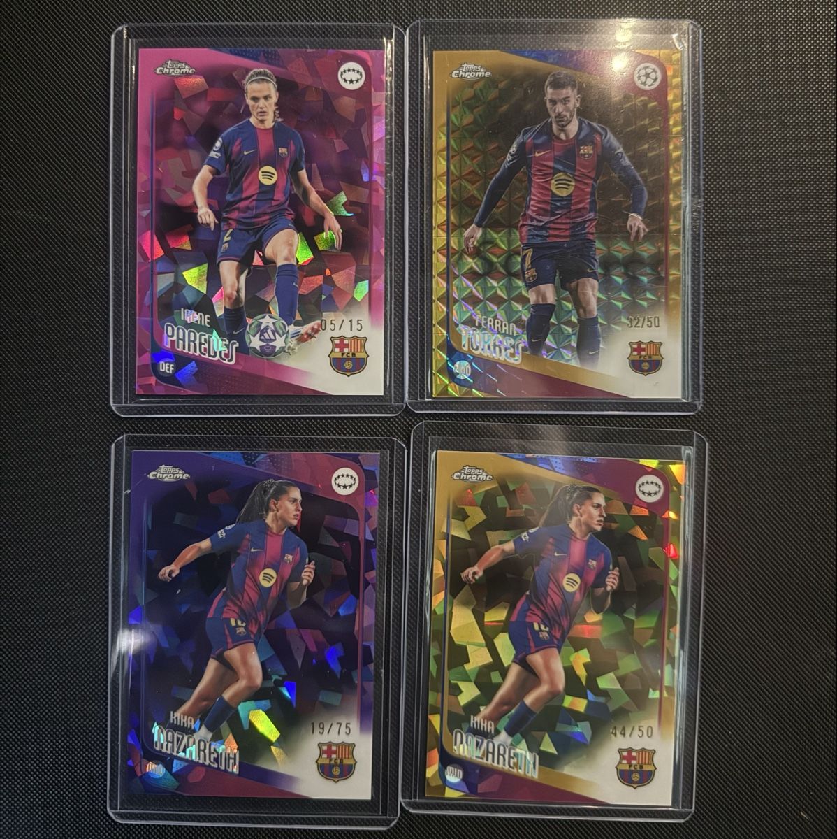 Topps Carte collezionabili: FCBarcelona 4 Numberd Cards – Nuovo (secondo la descrizione) da Uznach venduto da DaniRodrigues7