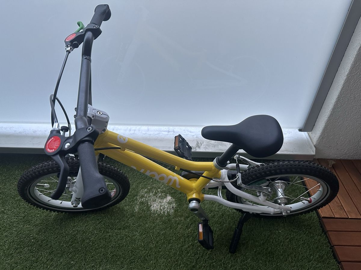 Woom Velos: Woom 2 Kindervelo 14'' gelb – Gebraucht aus Recherswil von Nitschy 1