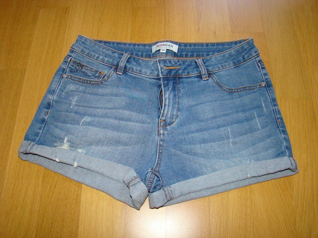 Morgan Jeans: Morgan, short en jeans – Nuovo e nell'imballaggio originale da Lussery-Villars venduto da pousinete02