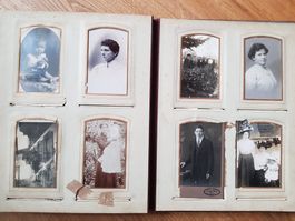 Foto Album antike Photos Fanny Brügger 1907 Thun