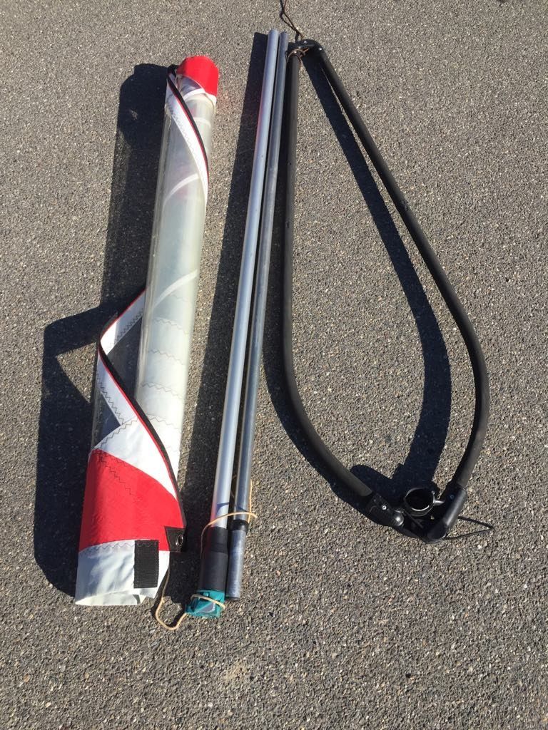 Surfen: Kinderrigg 3.2m komplett  – Gebraucht aus Fällanden von Nmustang 1