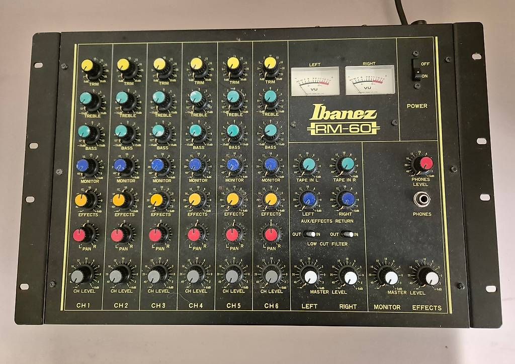Ibanez Console di mixaggio: Ibanez RM60 Mischpult 6-Kanal – Usato da Zug venduto da storsi