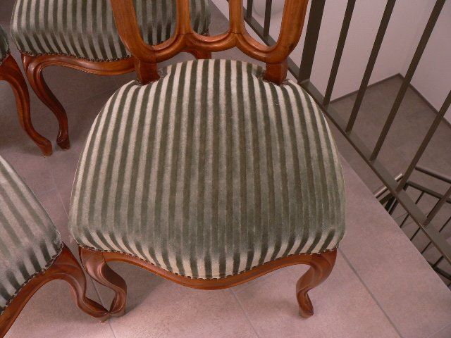 Divani: Louis Philippe Sofa, Sessel und 6 x Stühlen. Set – Usato da Schaffhausen venduto da gbsh2013 8