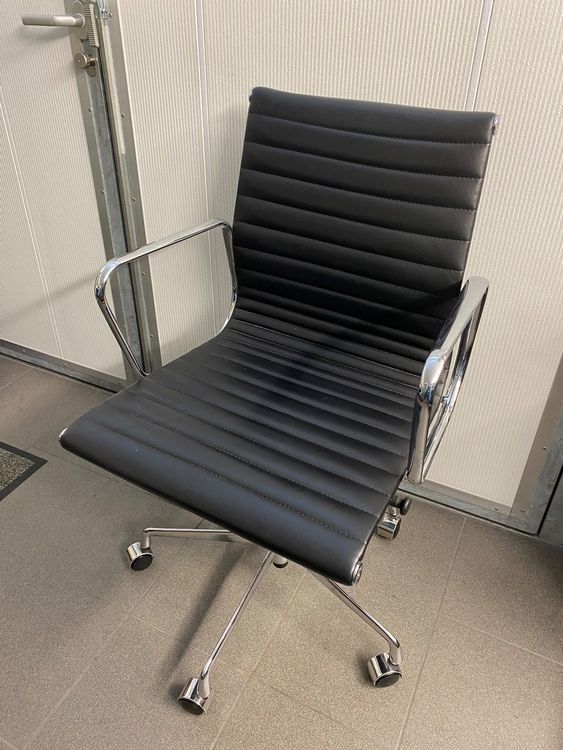 Bürostuhl Schwarz-Silber | Kaufen auf Ricardo