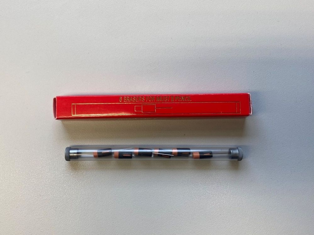 CARTIER Gummiradierer / gommes rubbers für Must II Mine (Neu und ...
