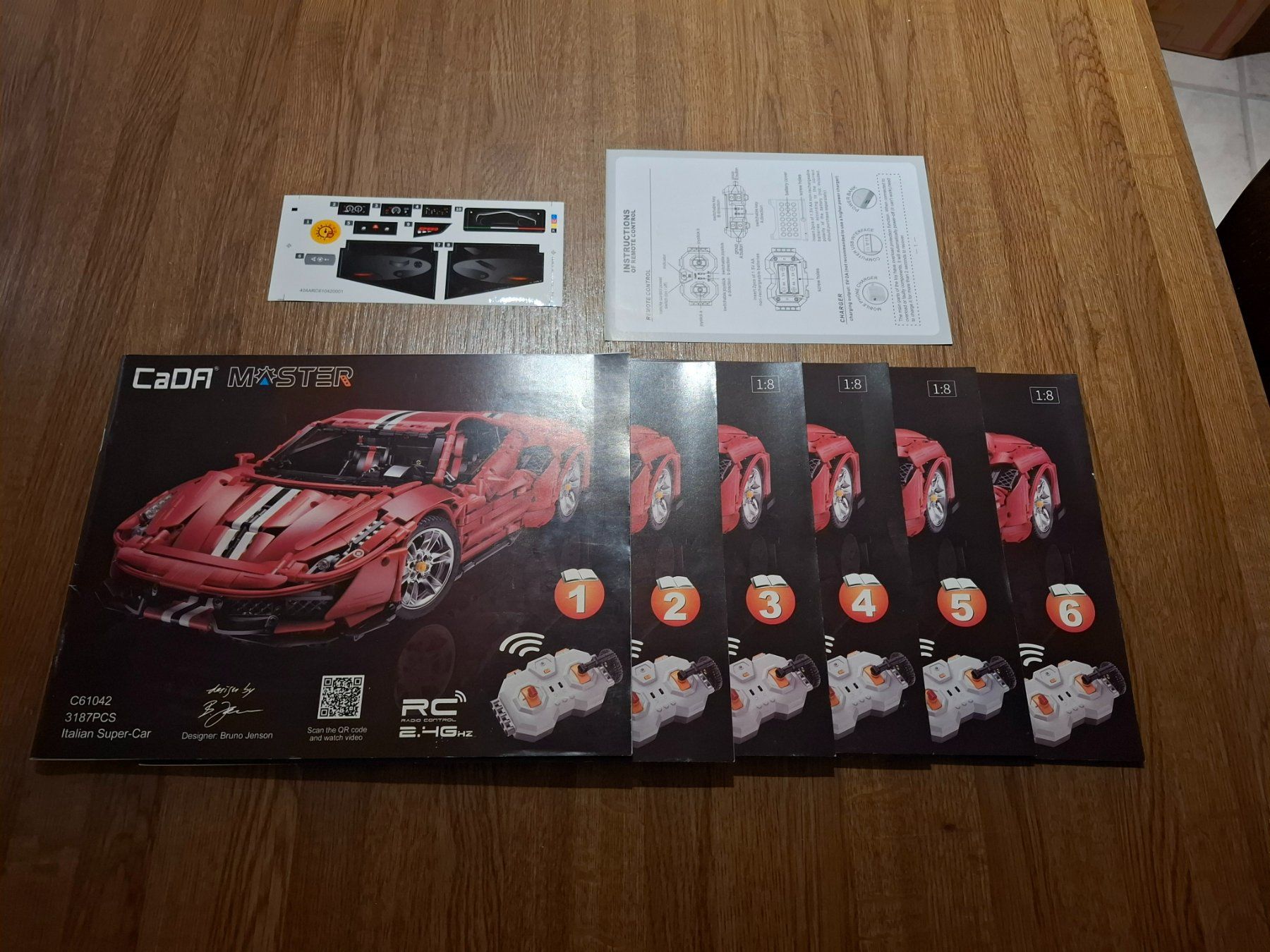 Baukästen: Cada Master Supercar 1:8 inkl. PV – Gebraucht aus Wila von Osal 2