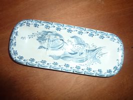 porte savon ou vide poche faïence sarreguemines vintage