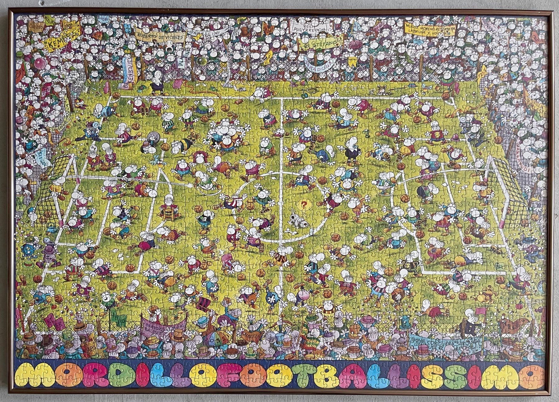Puzzle: Puzzle  - Gerahmt - 84 x 60cm – Usato da Oftringen venduto da Vucki 2