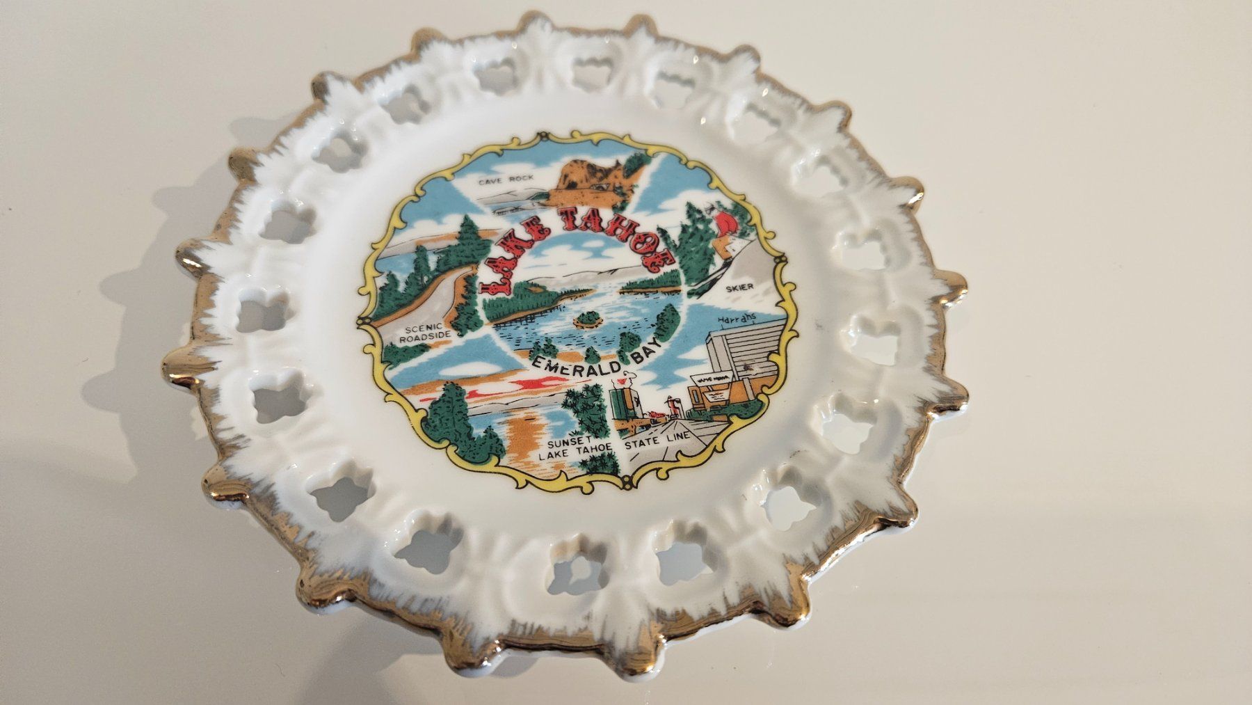 Piatti: Piatto da appendere souvenire Lake Tahoe – Usato da Melano venduto da H-Sara