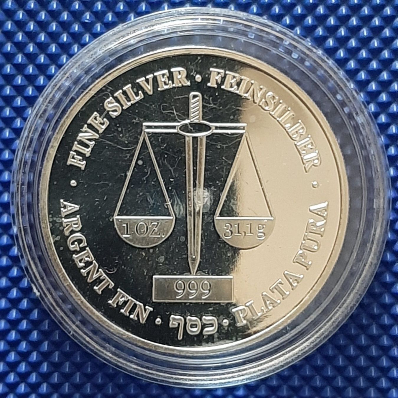 Medaglie: Israel 1 oz Silver 999 – Usato da Carouge GE venduto da cecob0909