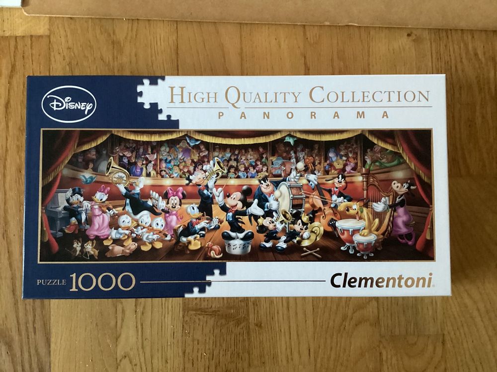 Clementoni Puzzle 1000 Teile Disney Panorama (Gebraucht) in Seftigen ...