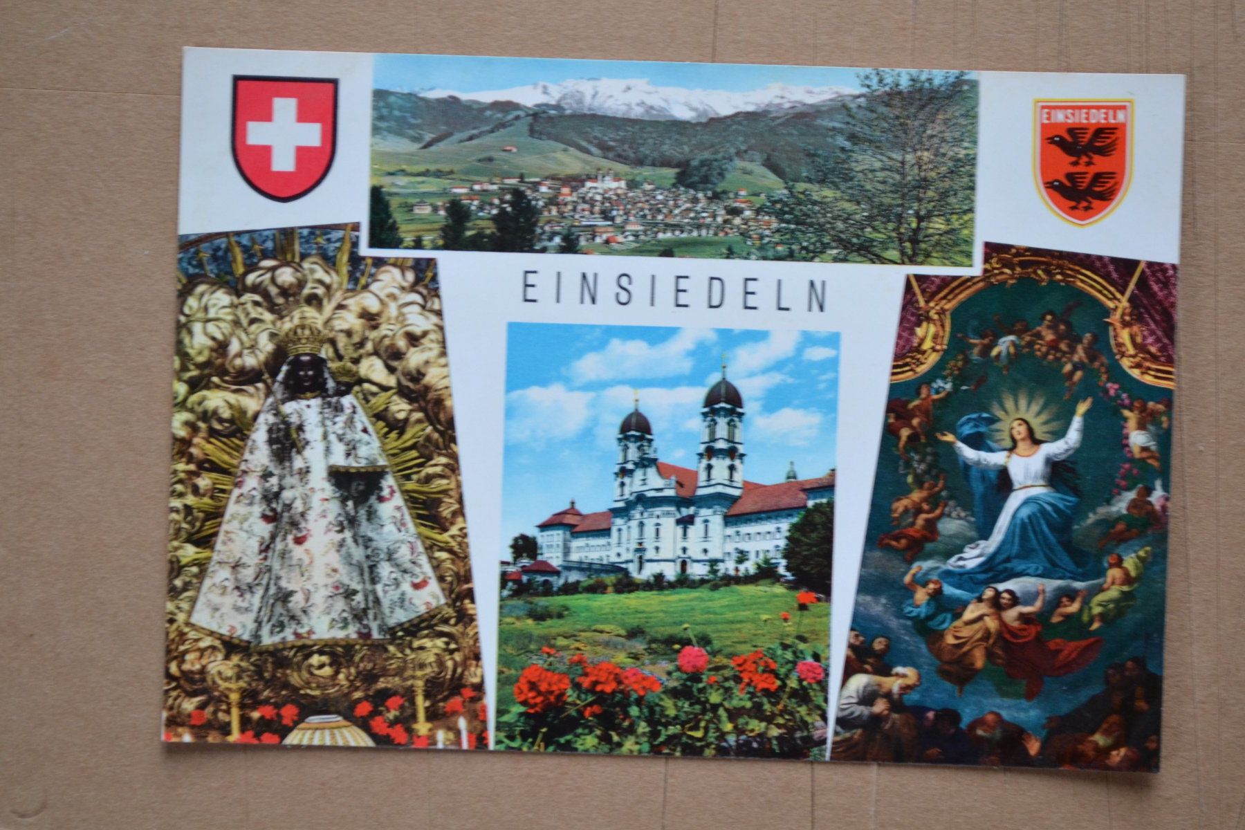Cartoline postali: AK Einsiedeln SZ – Usato da Beinwil am See venduto da kajak55