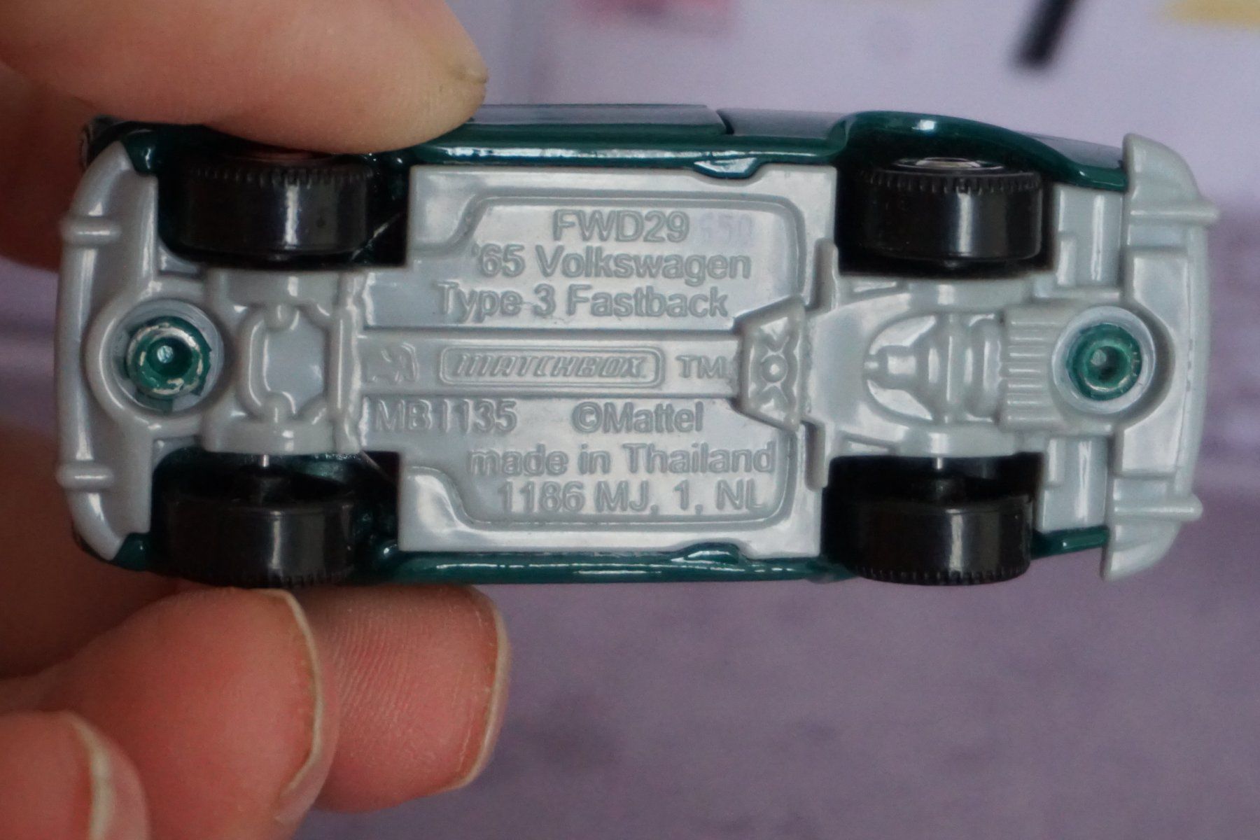 Matchbox Modellini d'auto: Matchbox `65 VW Typ 3 Fastback KULT !!!!!!!!!!!!!!!! – Usato da Reiden venduto da Doppeldecker69 6