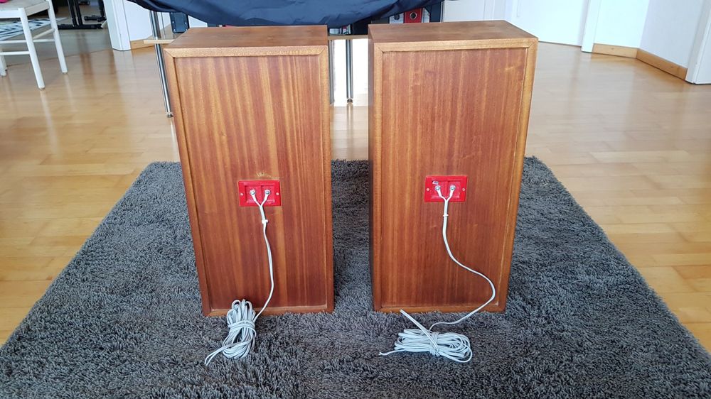 Enceintes Cabasse Jersey 222 - 8 Ohms - Paire Stéréo Vintage - Occasion Fonctionnelle