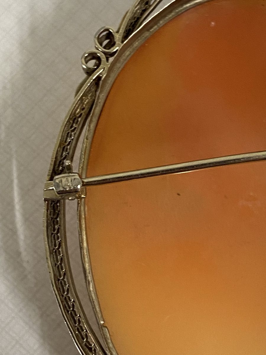 Broschen & Nadeln: Antike Cameo/Brosch 14 Karat Gold – Gebraucht aus Dietikon von brocki-eyra 7