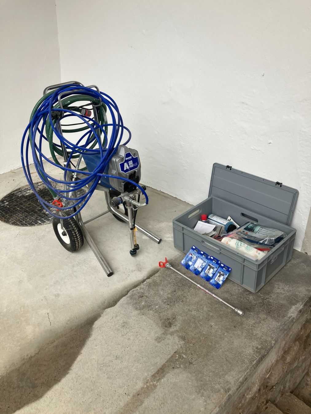 Tous les outils: Farbsprühgerät Graco Airless A80 Pro Plus – D'occasion à Täuffelen par dan_jc9q 1