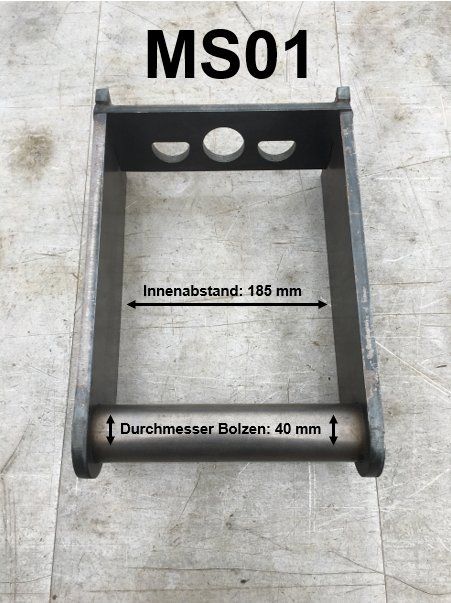 Escavatori: Lehnhoff MS01, Twint, (Bagger Minibagger) MS 01 – Nuovo e nell'imballaggio originale da Zürich venduto da Bagger999 1