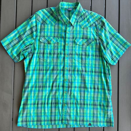Schöffel Herren Hemd Jackson Hole, Gr. XL, grün kariert