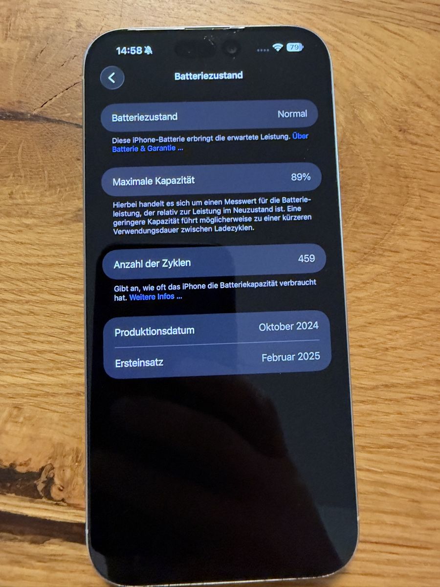 Apple Telefoni cellulari / Smartphones: I Phone 16Pro Max – Nuovo (secondo la descrizione) da Schongau venduto da Fettsack123 5