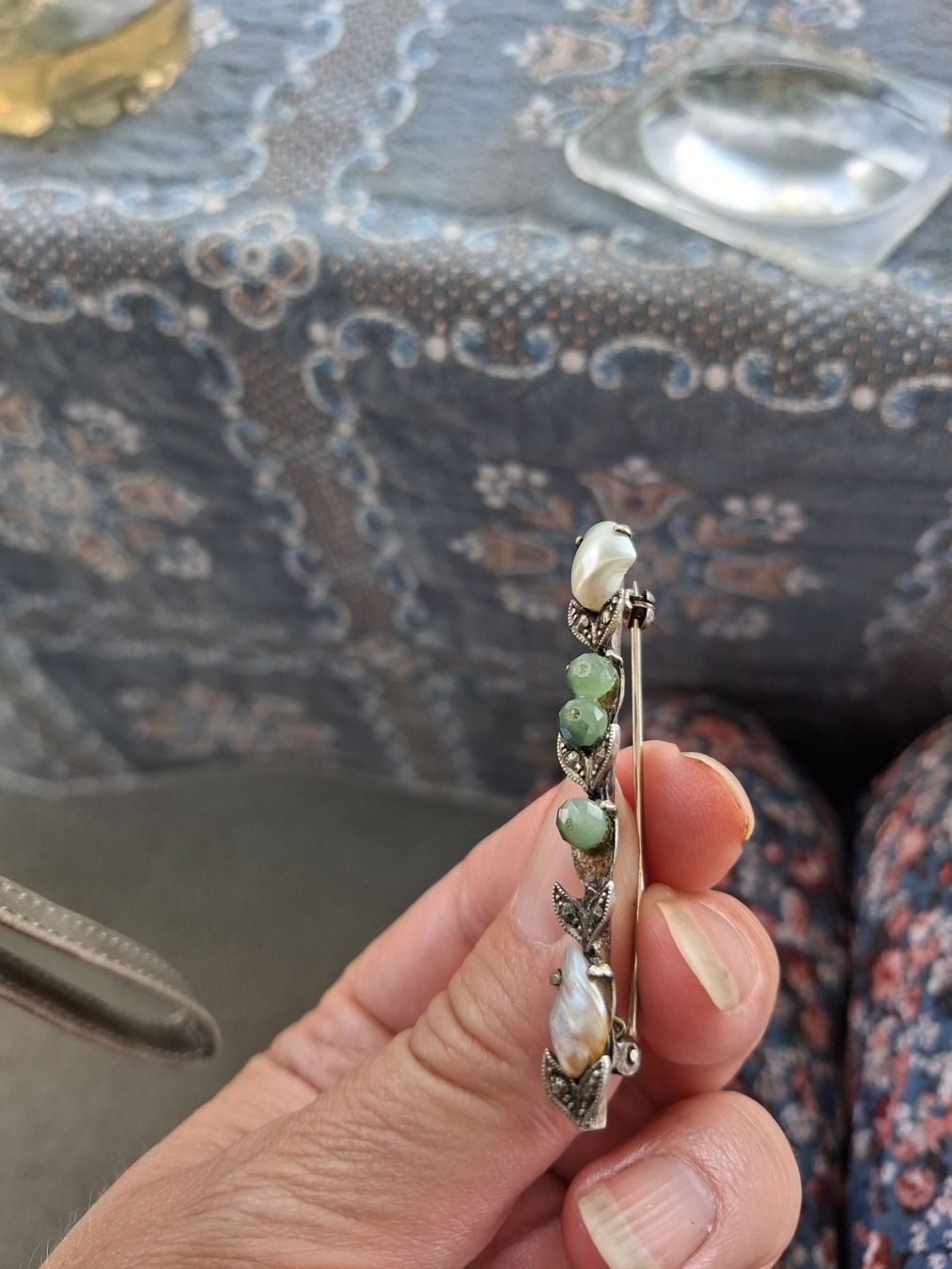 Broches & Aiguilles: Antike Brosche Silber – D'occasion à Thun par gabiname 2