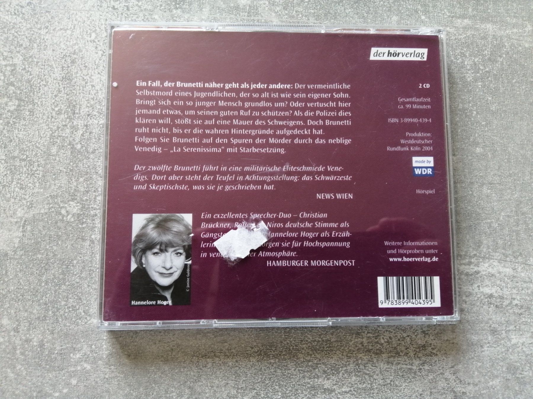 Hörbücher: Hörbuch: Verschwiegene Kanäle - Donna Leon – Neu (gemäss Beschreibung) aus Altstätten SG von tollesauswolle 1