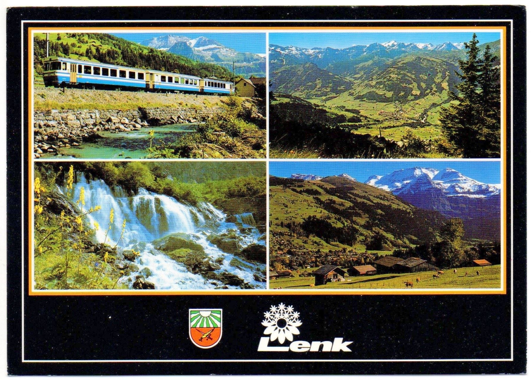 Ansichtskarten: LENK Bahn MOB – Gebraucht aus Jona von philajona