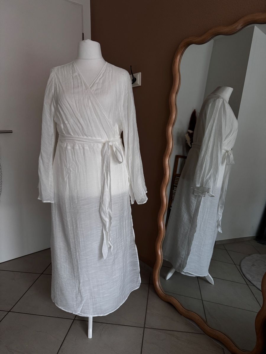 H&M Vestiti: Sommerlicher Überziehmantel oder Wickelkleid, XL – Nuovo (secondo la descrizione) da Muttenz venduto da einfach-schoen 1