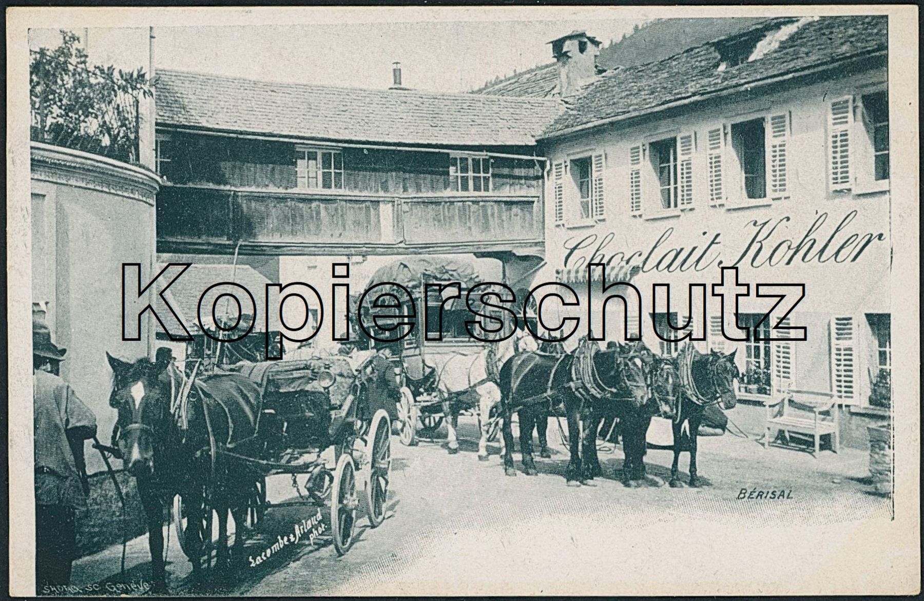 Cartoline postali: VS Bérisal - Post - Simplon Postkutsche - Ried Brig – Nuovo (secondo la descrizione) da Schindellegi venduto da leecollect