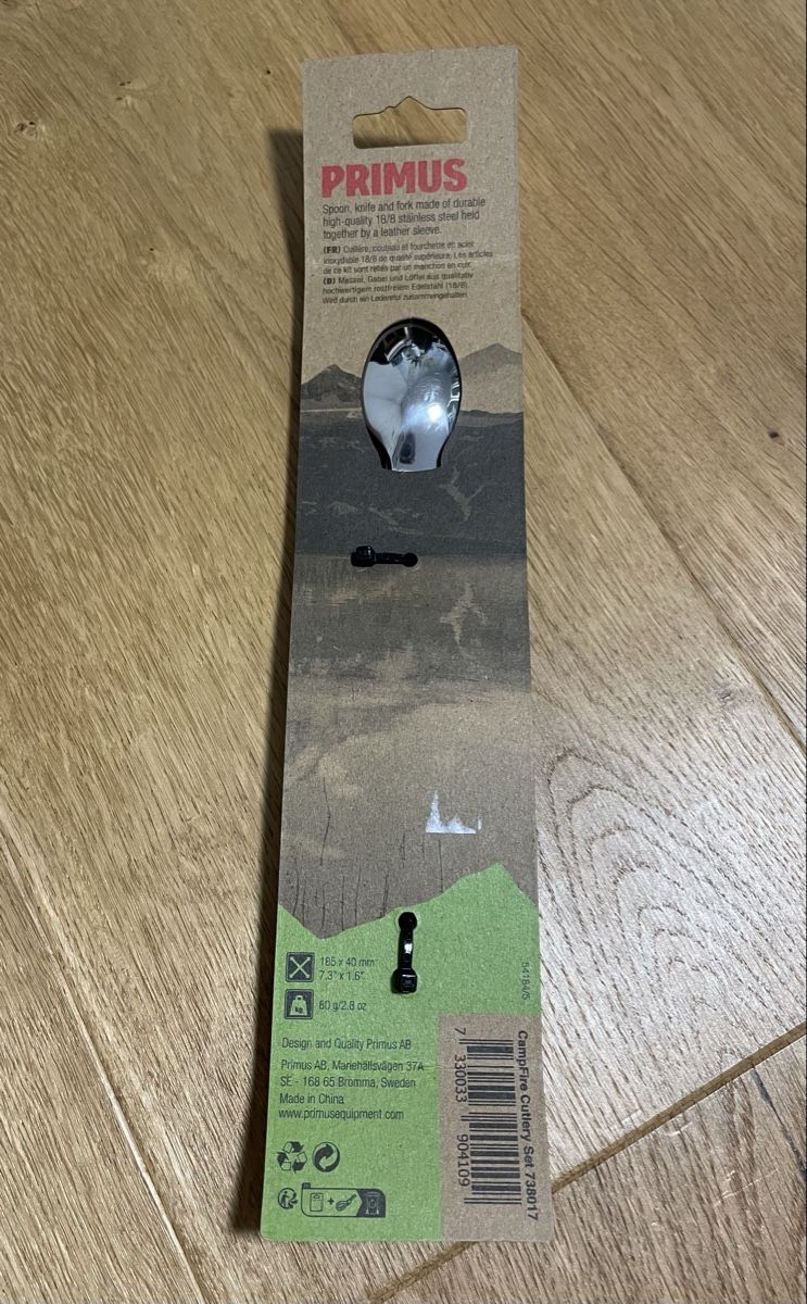 Primus Set di posate: Outdoor Besteck Campfire Cutlery von PRIMUS – Nuovo e nell'imballaggio originale da Hindelbank venduto da smb19 1