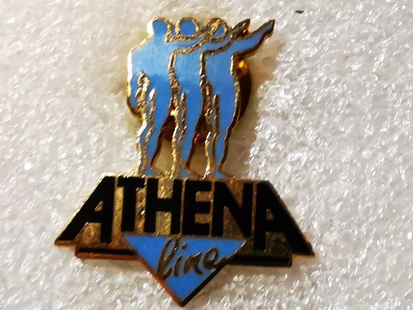 Placchette & Badge: Ansteckpin 59: Athena Line – Usato da Oppligen venduto da Pin-Fall-Shop