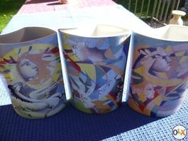 Trois vase de Hans Erni