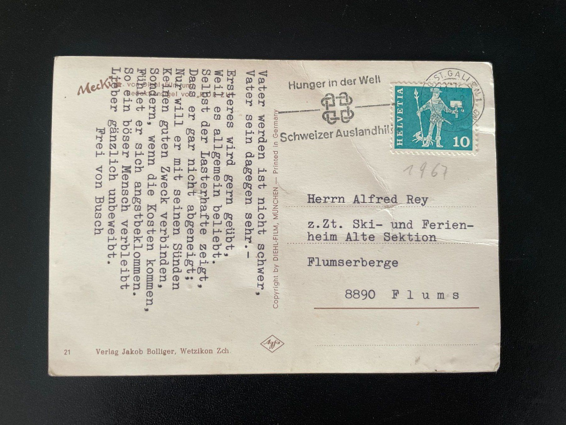 Cartoline postali: AK Mecki - Bitte recht freundlich - Nr. 21 – Difettoso da Thal venduto da Danny82 1