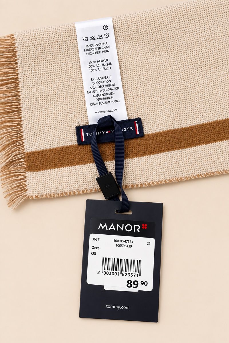 Tommy Hilfiger Foulards & écharpes: ÉCHARPE TOMMY HILFIGER MARRON – Neuf avec emballage d'origine à Lausanne par KeNaChic 3