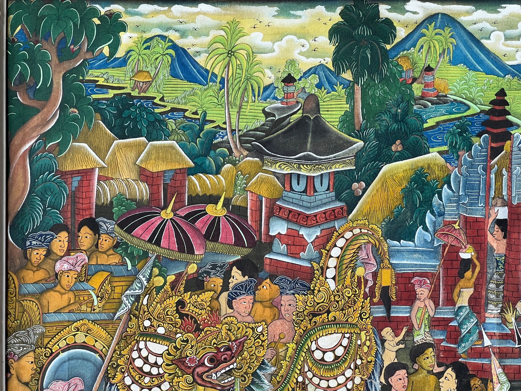 Dipinti: RiesenWerk BALI KUNST! – Usato da Basel venduto da pmART 8