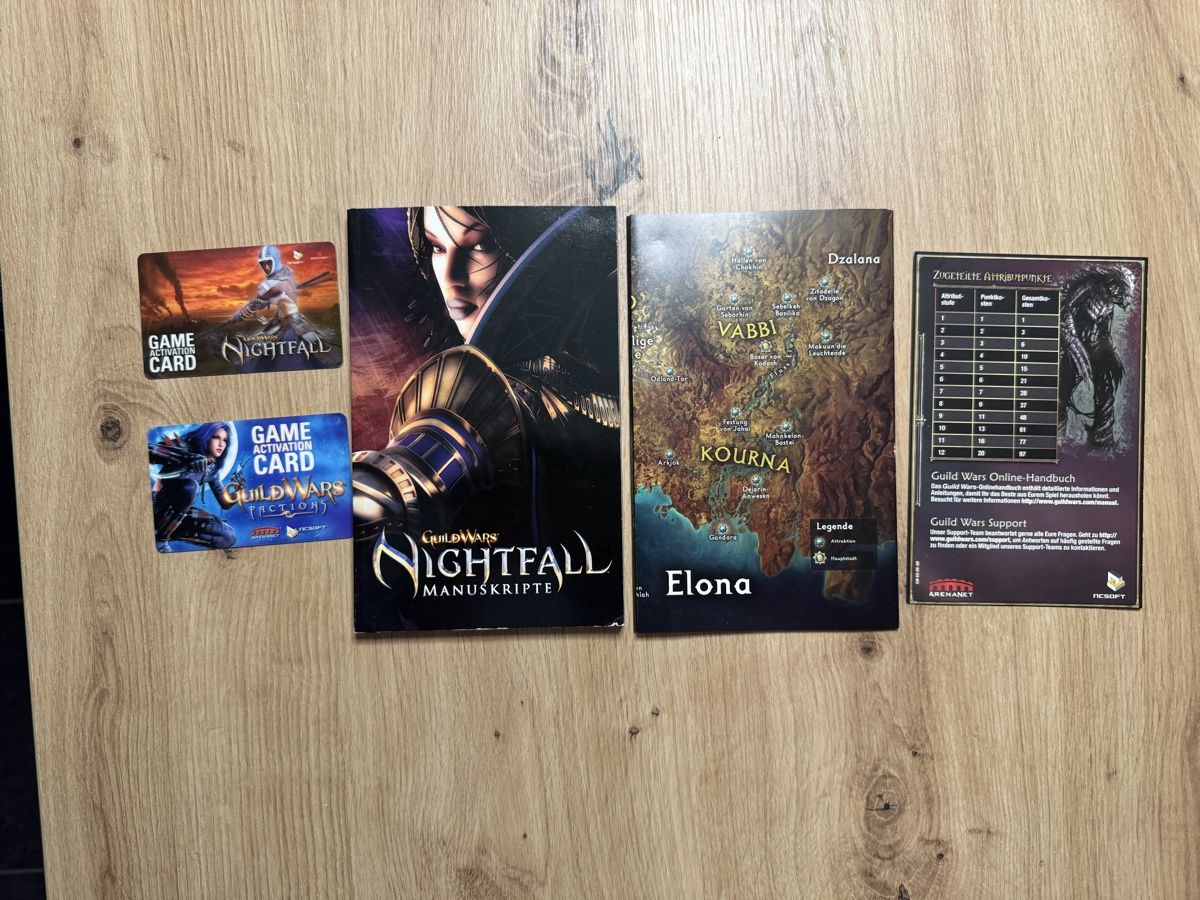 Microsoft Giochi: Guild Wars Nightfall PC Spiel - Retro - komplett! – Usato da Biberist venduto da etesummer 4