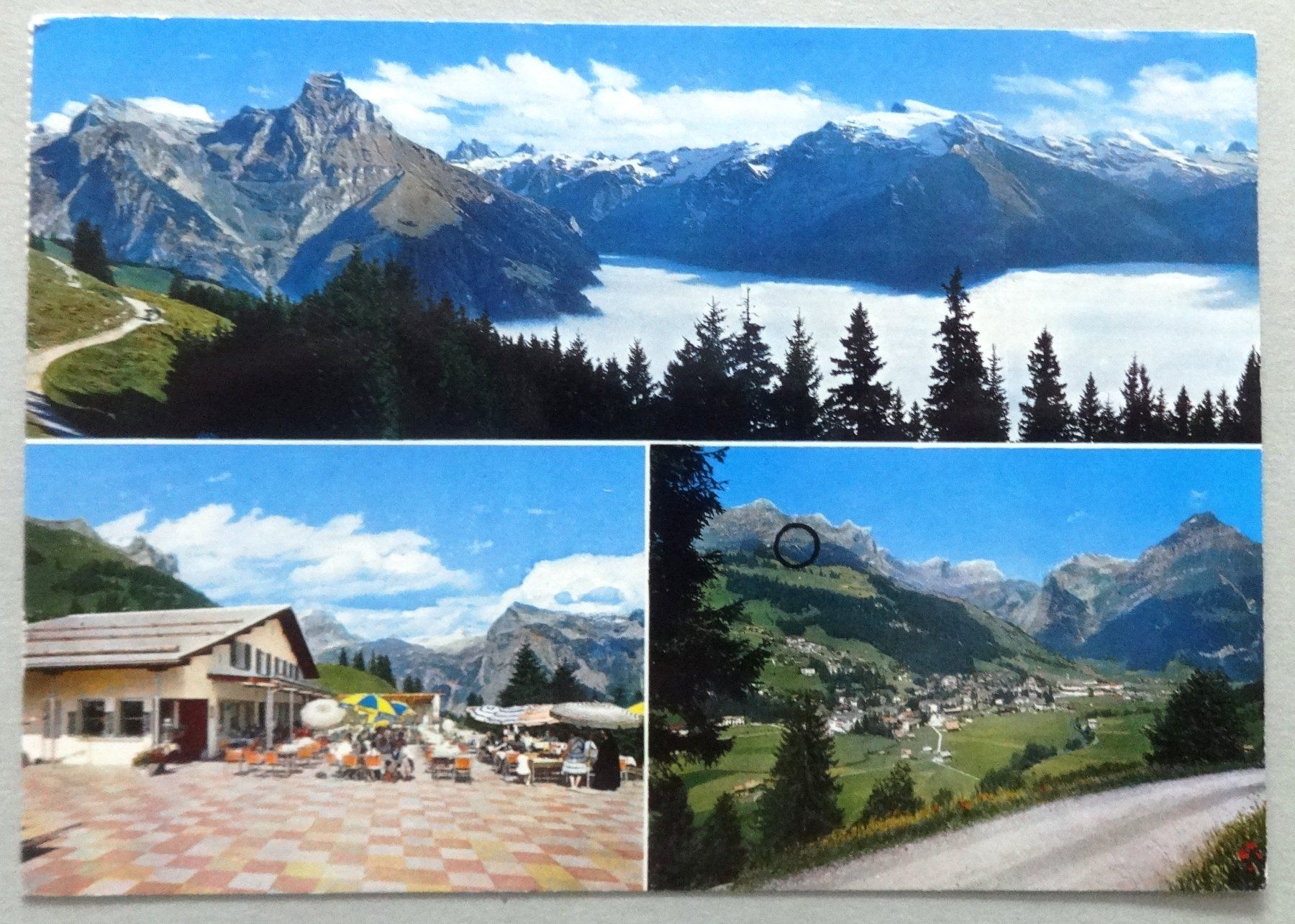 Cartoline postali: Bergrestaurant Brunni - Engelberg – Usato da Fétigny venduto da Billy2miny