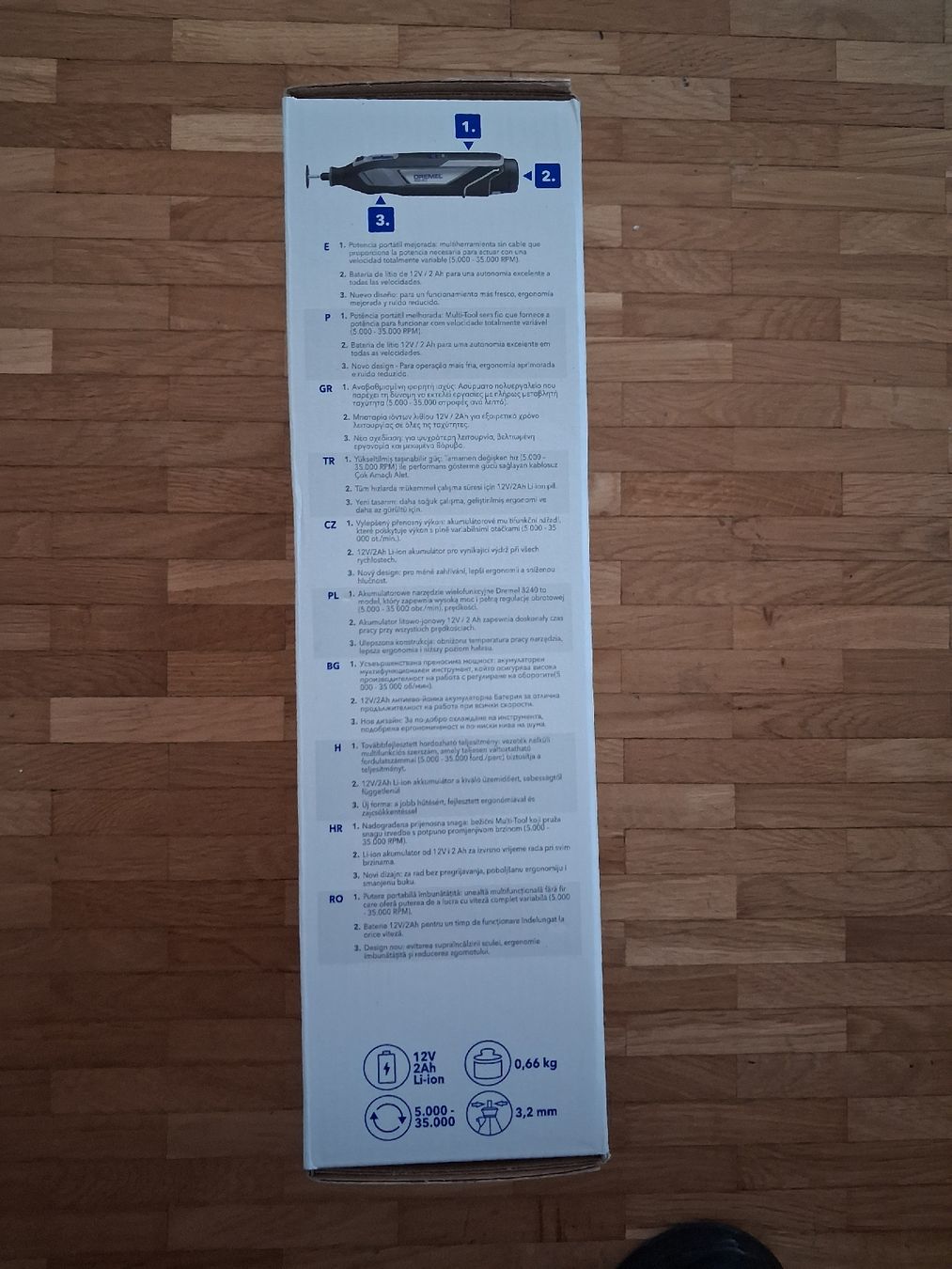 Dremel Tutti gli attrezzi: Dremel 8240 - Multiutensile Cordless 12V con accessori – Nuovo e nell'imballaggio originale da Jona venduto da api_sdn2 1
