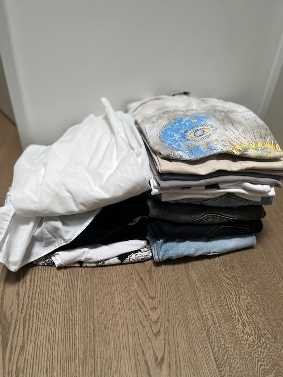 Lot De 9 Vêtements Femme Taille XS/36 - Marques Zara, Bershka, H&M - Occasion Très Bon état
