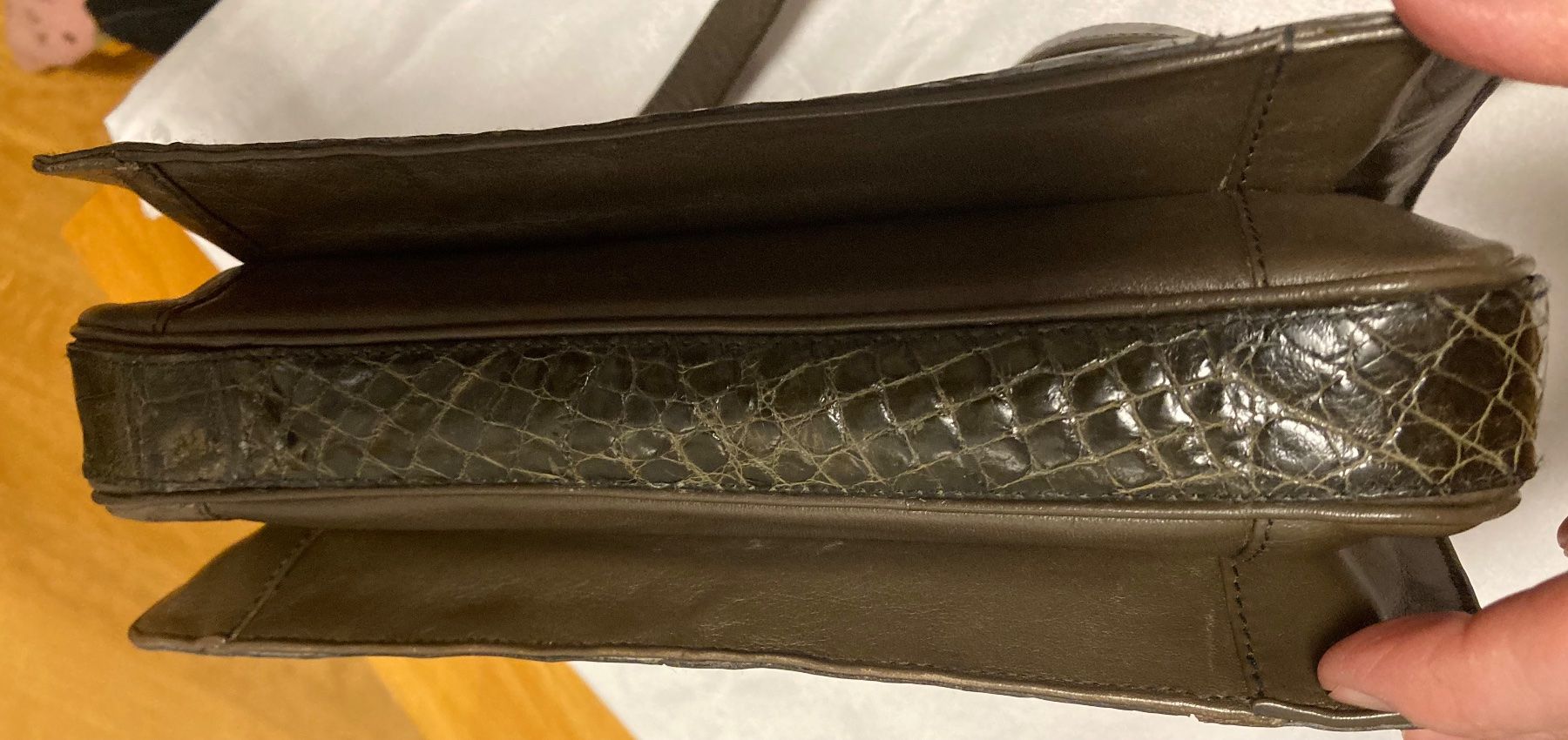 Taschen für Damen: Vintage Kroko-Tasche, seltenes Modell – Gebraucht aus rheineck von norwegianwood52 5