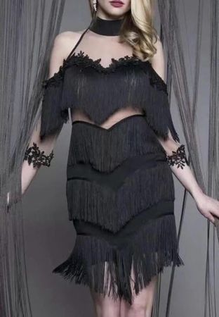 Fransenkleid gr m   Last price