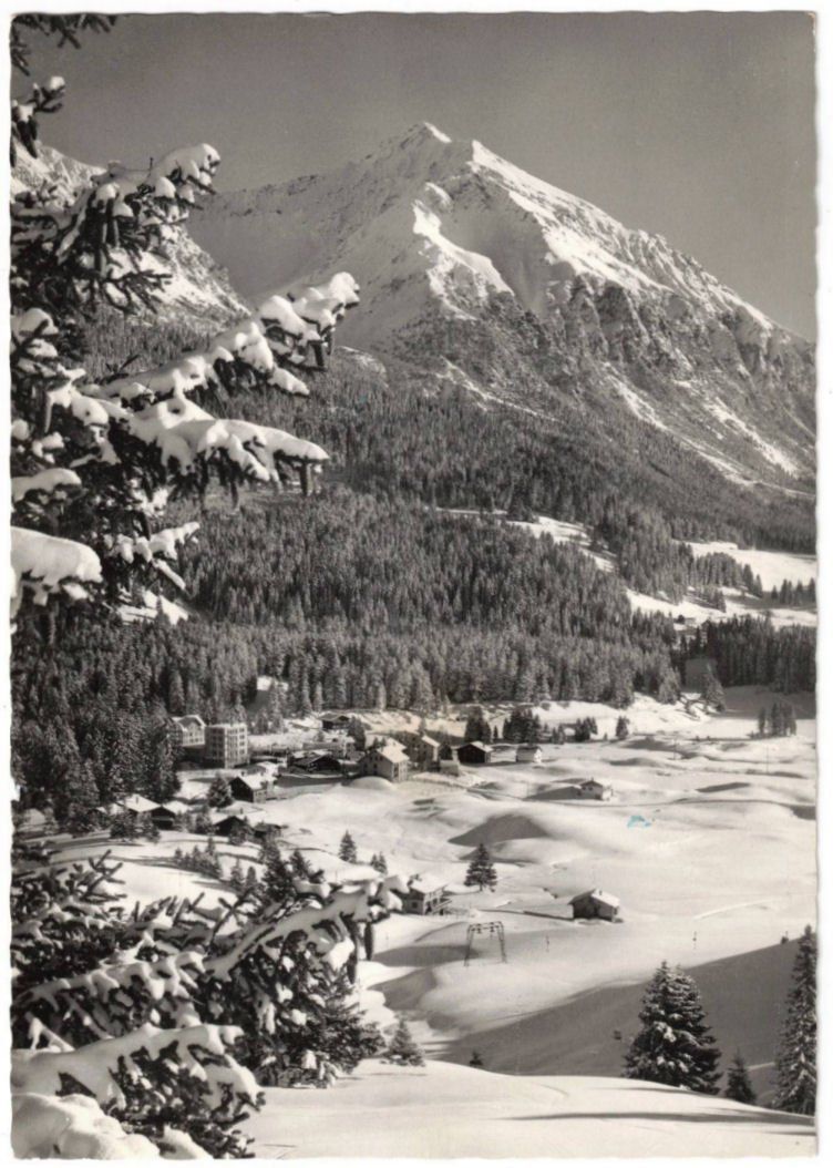 Cartoline postali: Lenzerheide - Skilift – Usato da Binningen venduto da Mountainrider