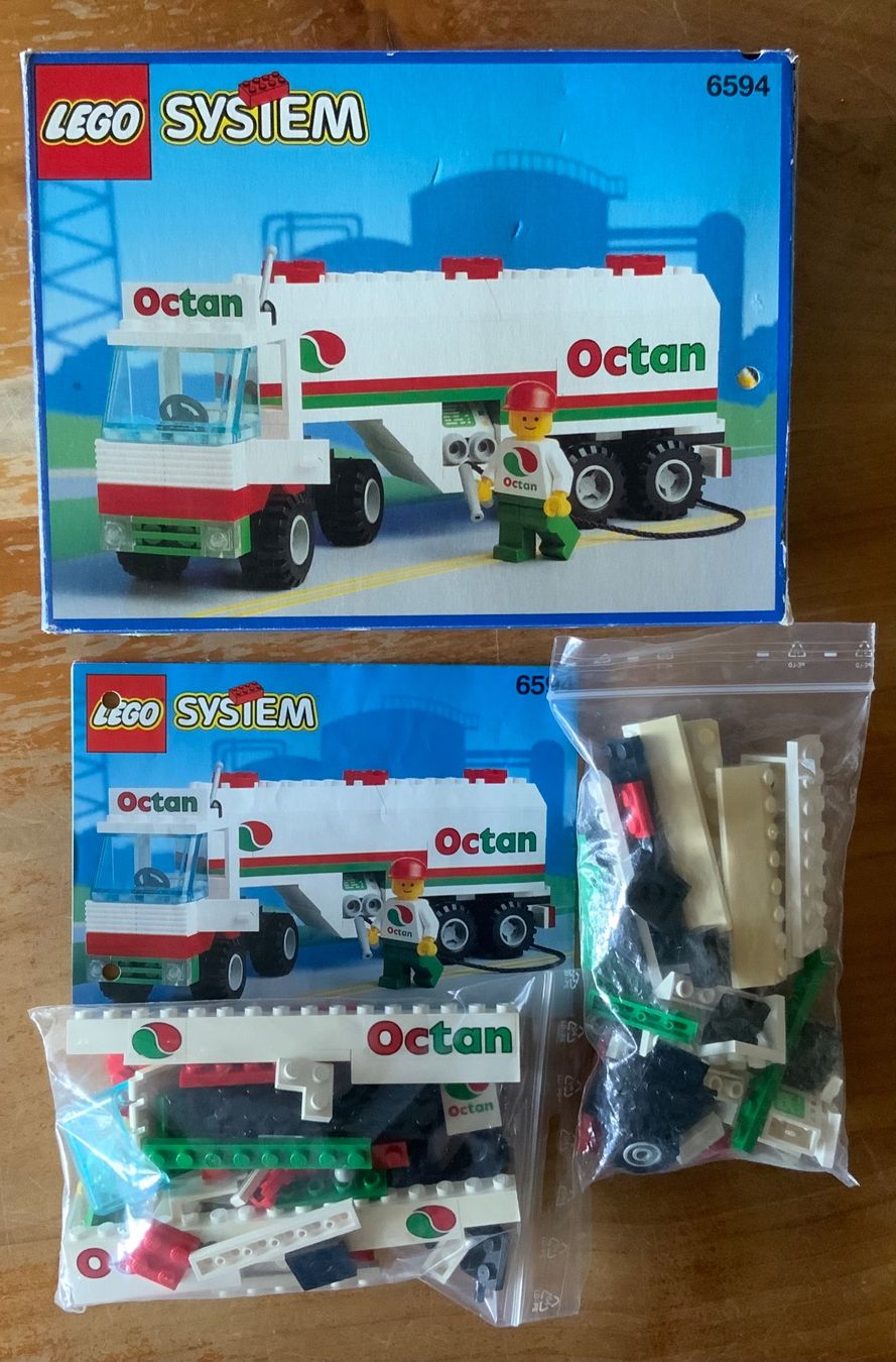 Lego Spielzeuge: Lego System 6594 Tankwagen Octan – Gebraucht aus Lanzenhäusern von mfh05