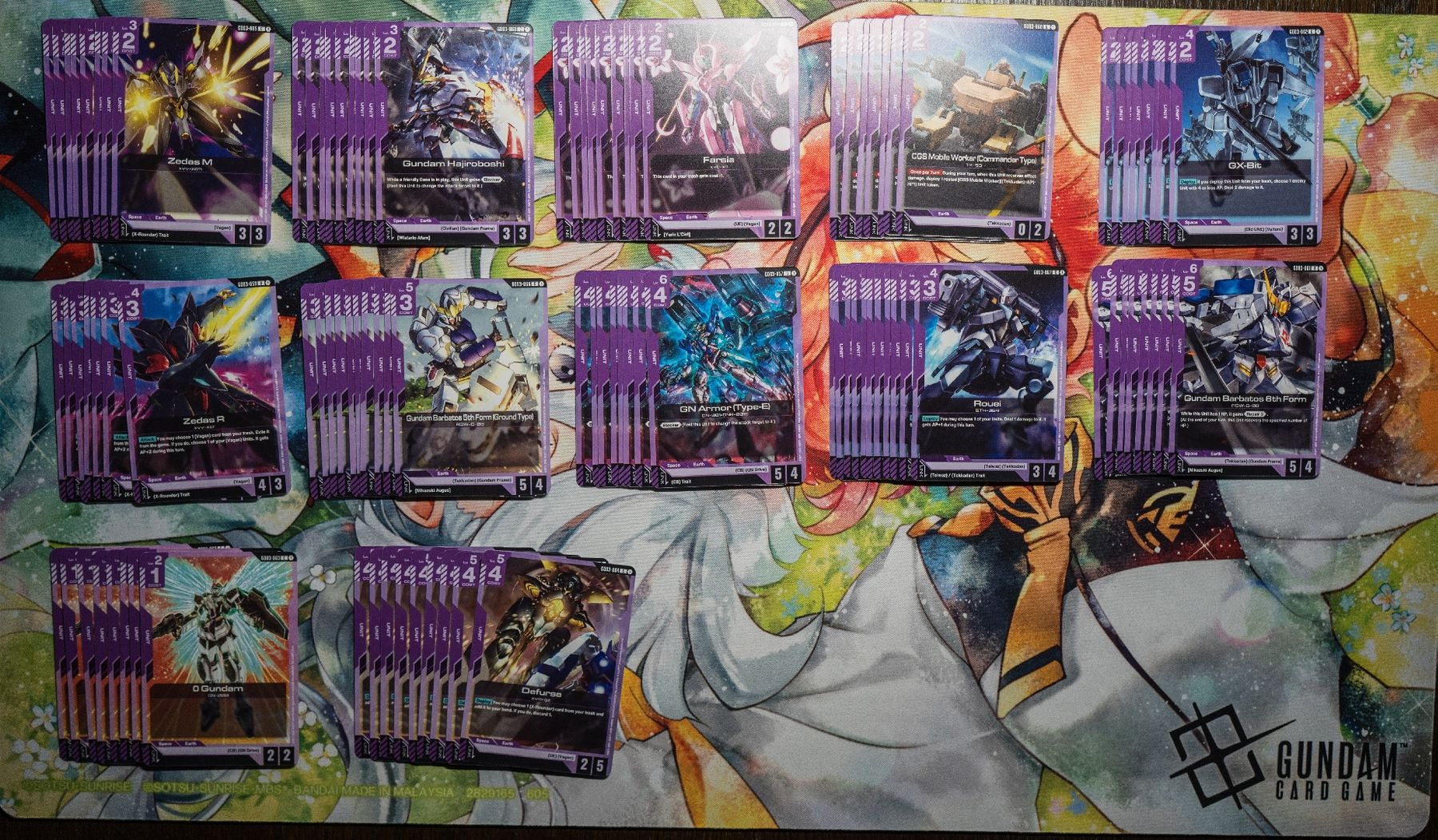 Bandai Carte collezionabili: Gundam Card Game GD03 BULK – Usato da Spreitenbach venduto da g3n3zyzz