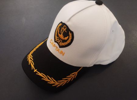 Sommermütze Kapitän Goldstickerei - Casquette capitaine