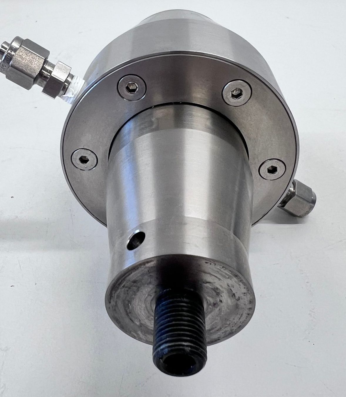 Laborzubehör: Branson 1" High-Intensity Cup Horn mit Flow-thru Ports – Gebraucht aus Niederdorf von LeptonAG_Labor 5